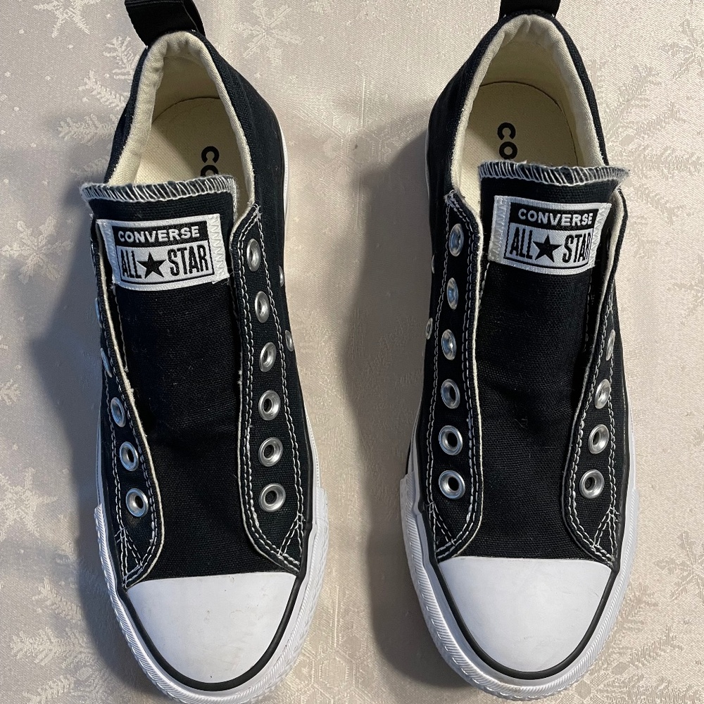 Converse All-Star Platform Black Canvas